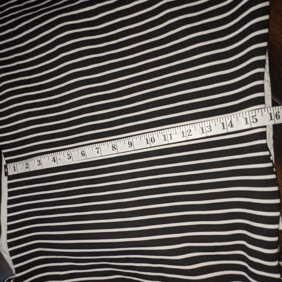 Authentic G by Guess Striped Off the Shoulder Bodycon - Picture 9 of 15